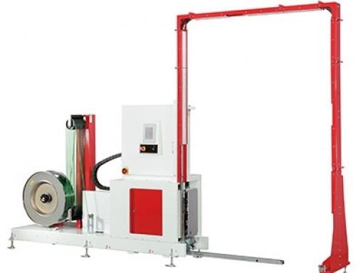 TRANSPAK FULL OTOMATİK DİKEY PALET ÇEMBER MAKİNESİ (POLLUX)